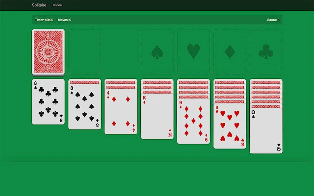 Triple klondike solitaire turn 3